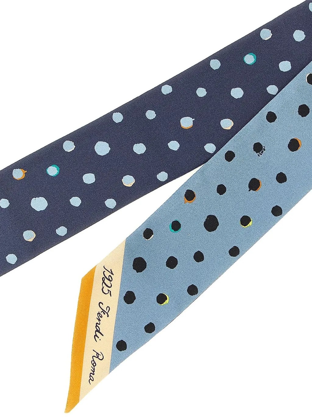Fendi Falena Dots Printed Wrappy Scarf