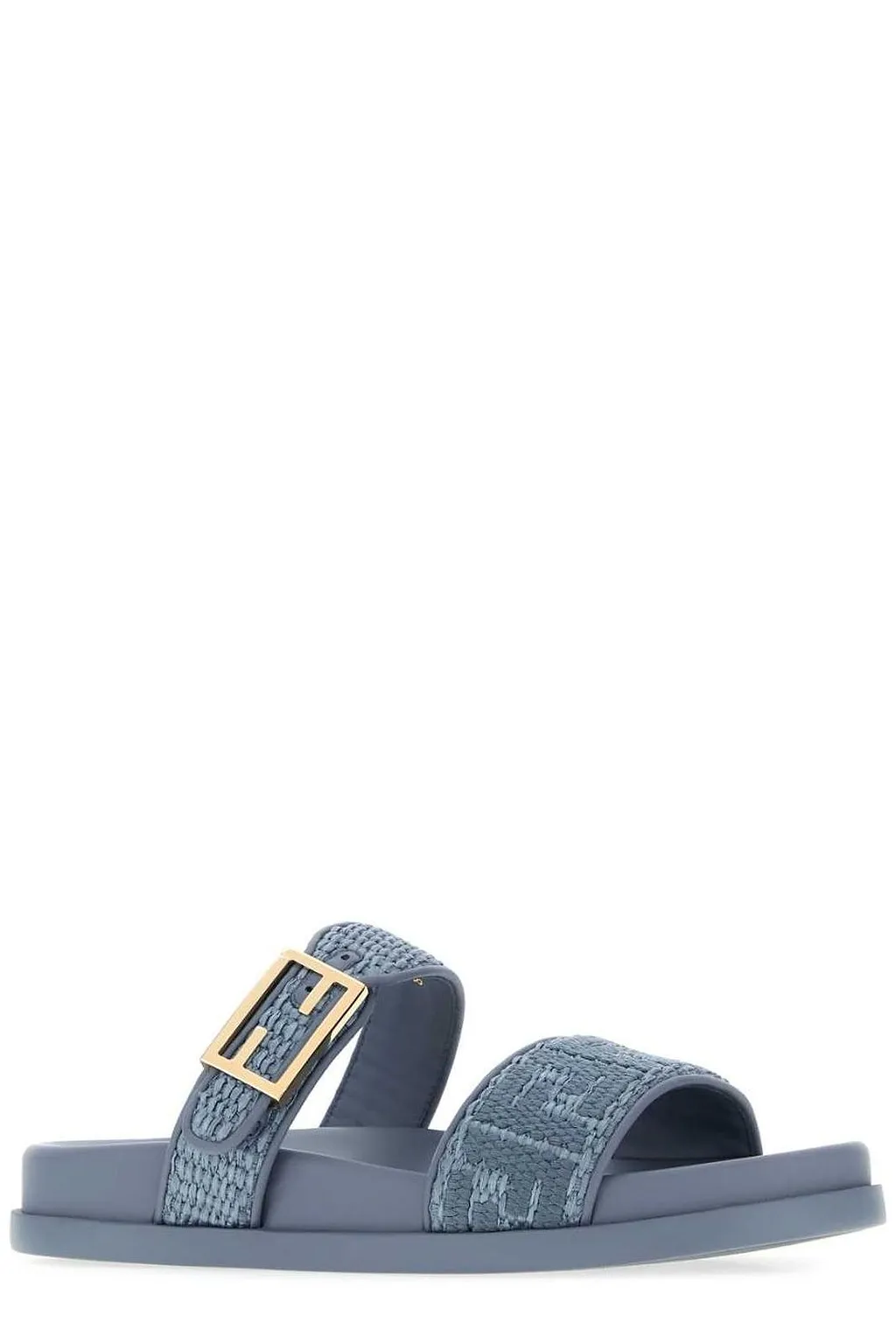 Fendi Feel Chicc Buckled Slides