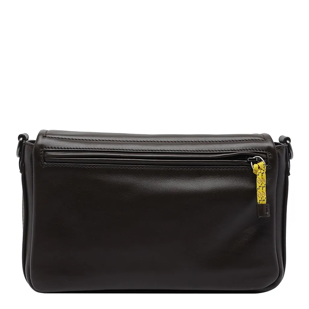 Fendi Flux Logo Plaque Messenger Bag