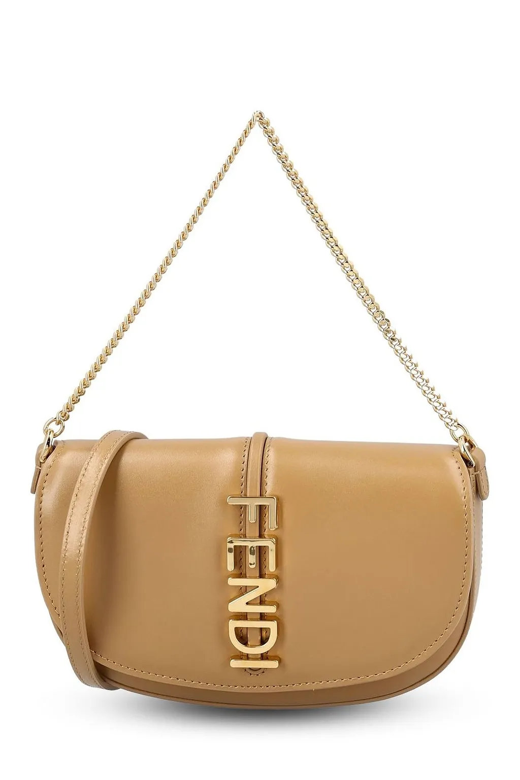 Fendi Fendigraphy Logo Lettering Chain-Linked Wallet