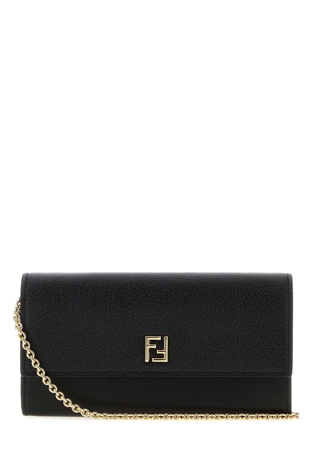 Fendi Ff Continental Chained Wallet