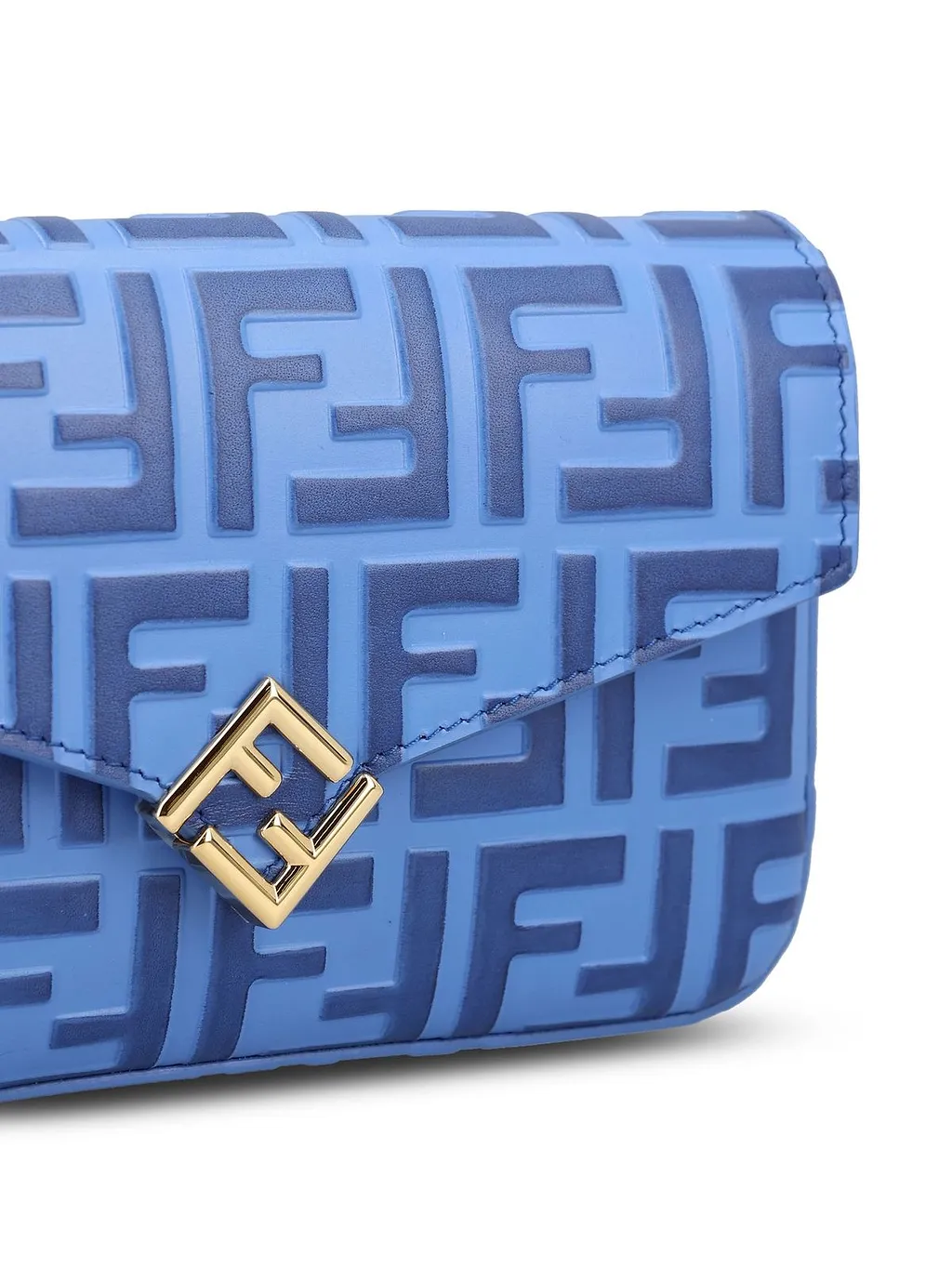 Fendi Ff Diamonds Chain Wallet