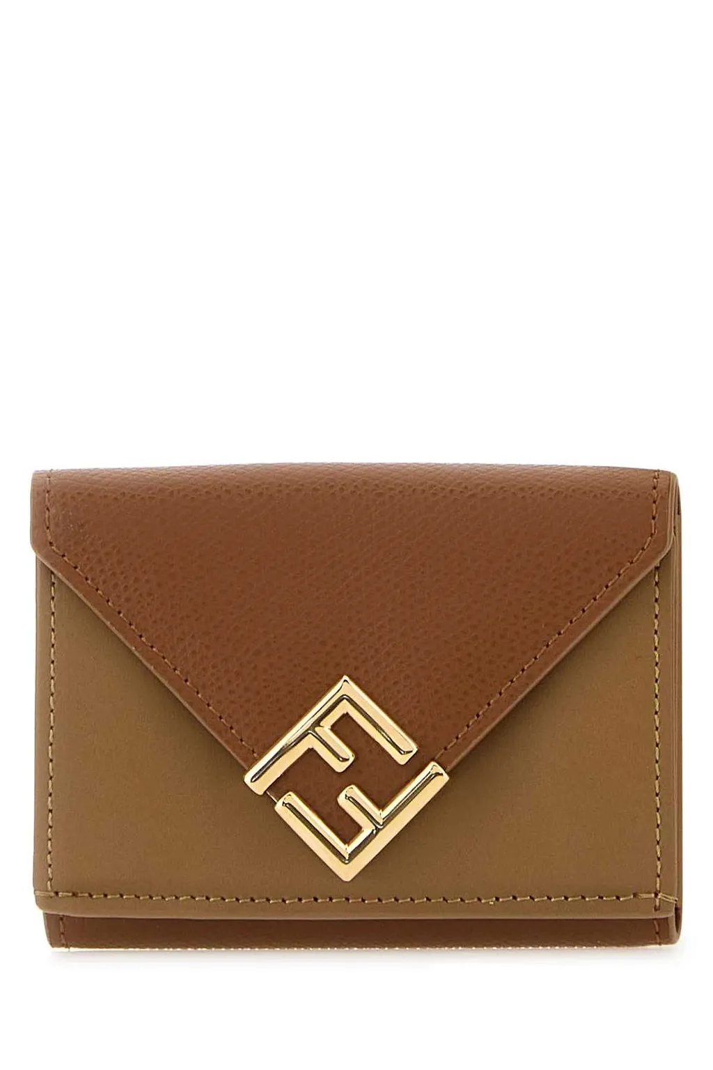 Fendi Ff Diamonds Micro Trifold Wallet