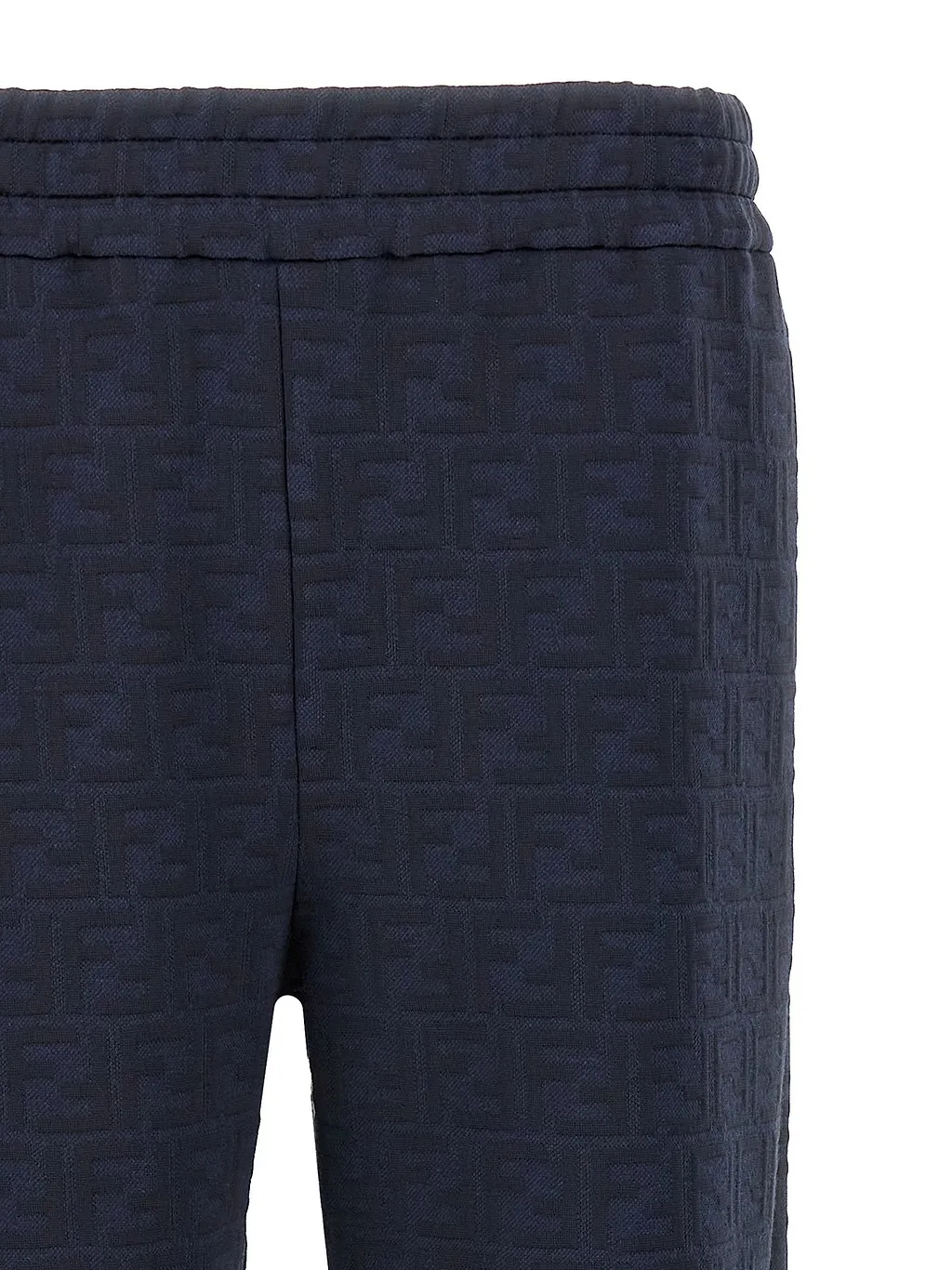 Fendi Ff Monogram Straight-Leg Pants