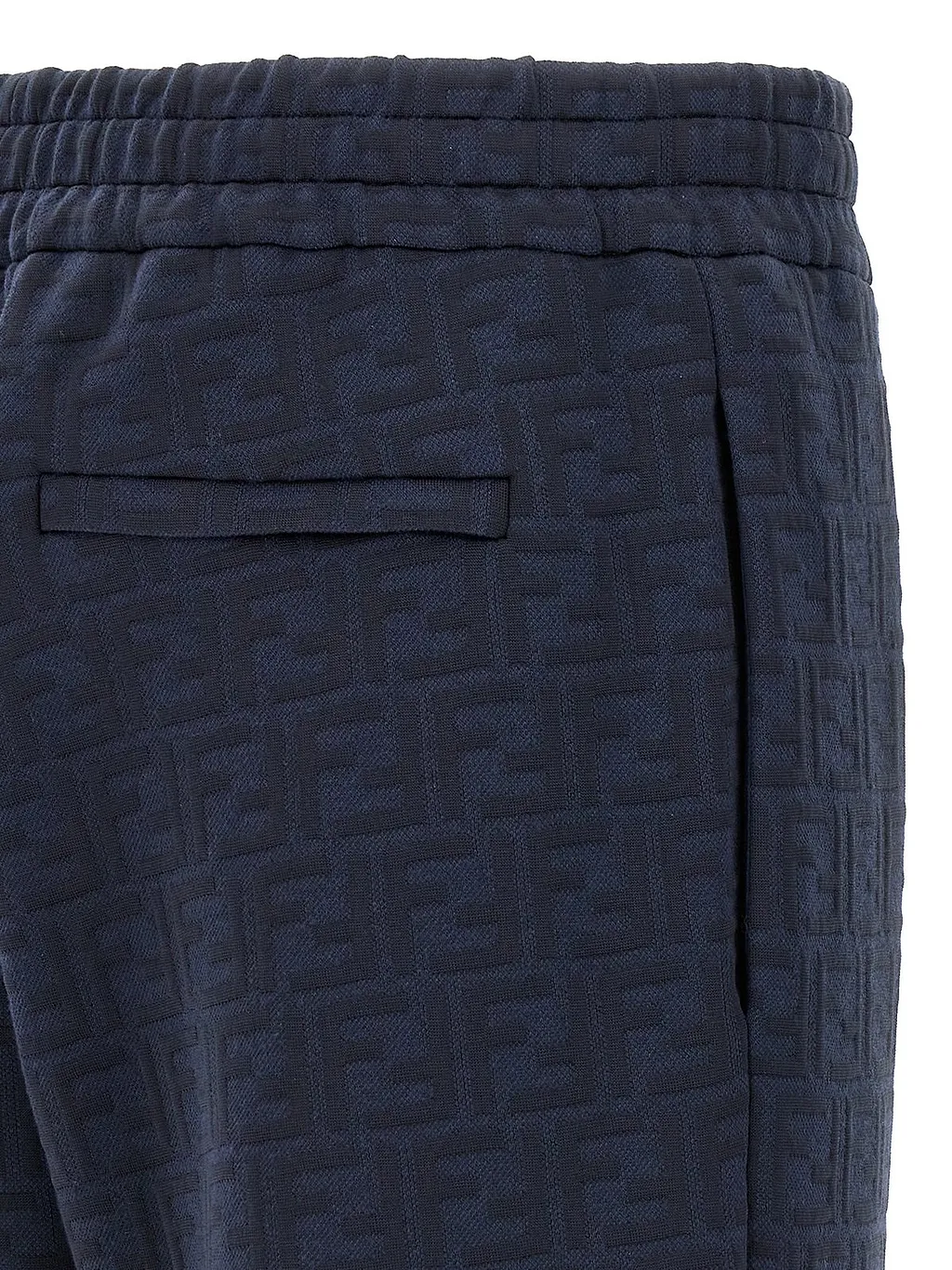 Fendi Ff Monogram Straight-Leg Pants
