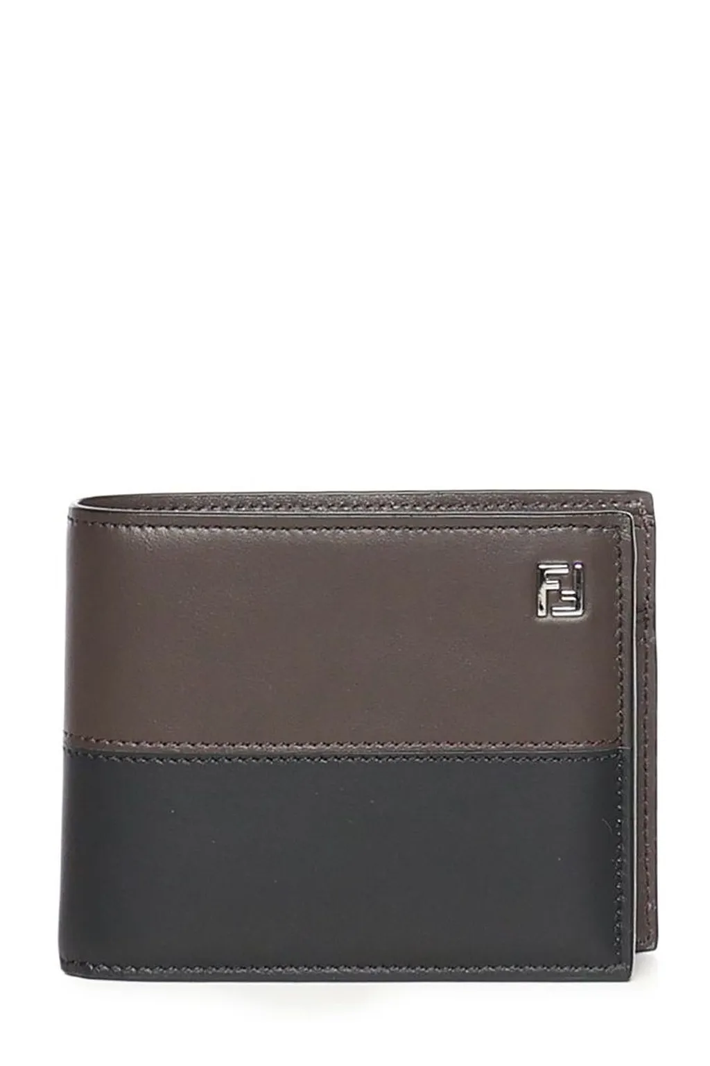 Fendi Ff Double Bi-Fold Wallet