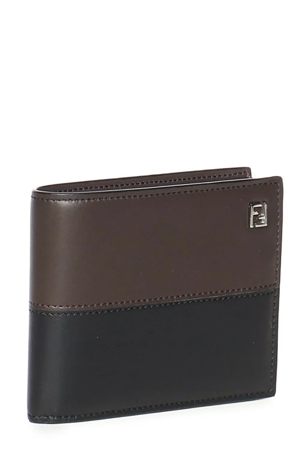 Fendi Ff Double Bi-Fold Wallet