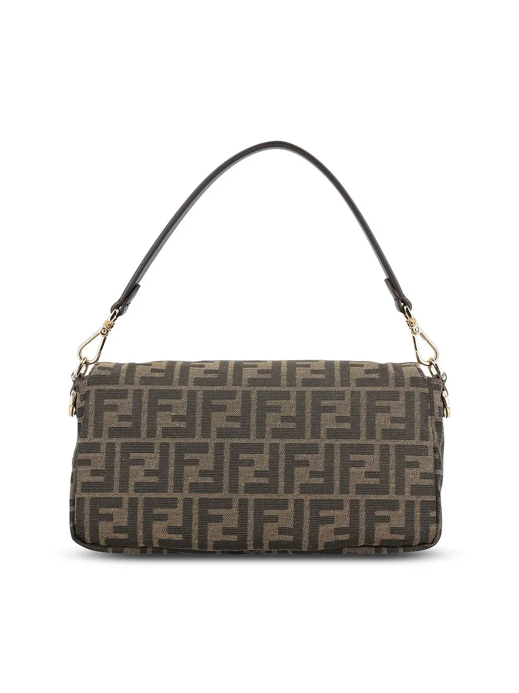 Ff Jacquard Baguette Shoulder Bag