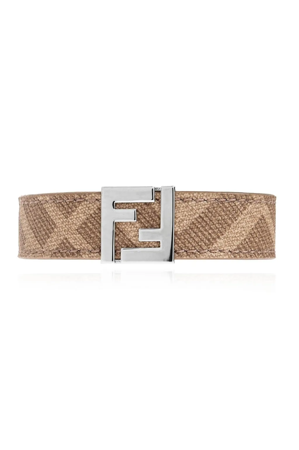 Fendi Ff Logo Plaque Bracelet