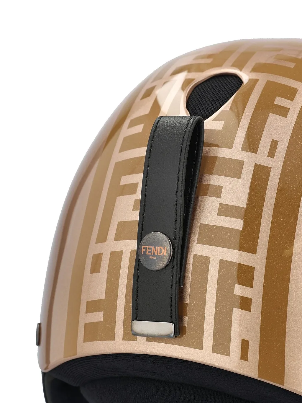 Fendi Ff Logo Printed Ski Helmet