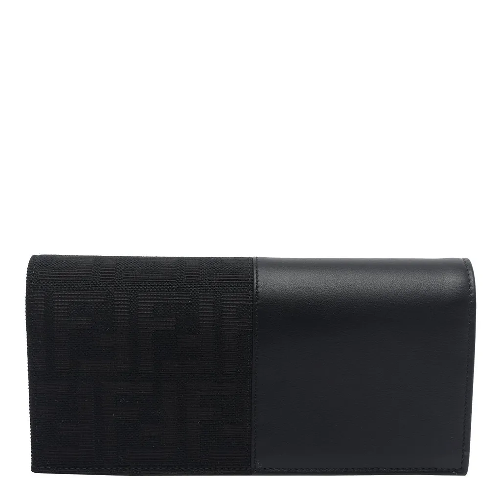 Fendi Ff Logo Continental Wallet