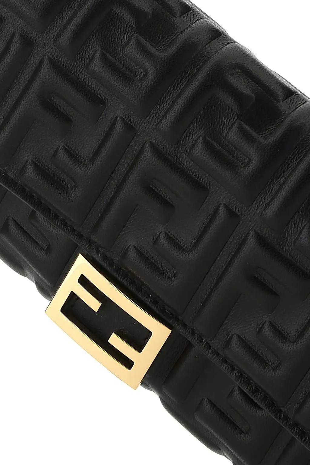Fendi Ff Motif Baguette Continental Chain-Linked Wallet