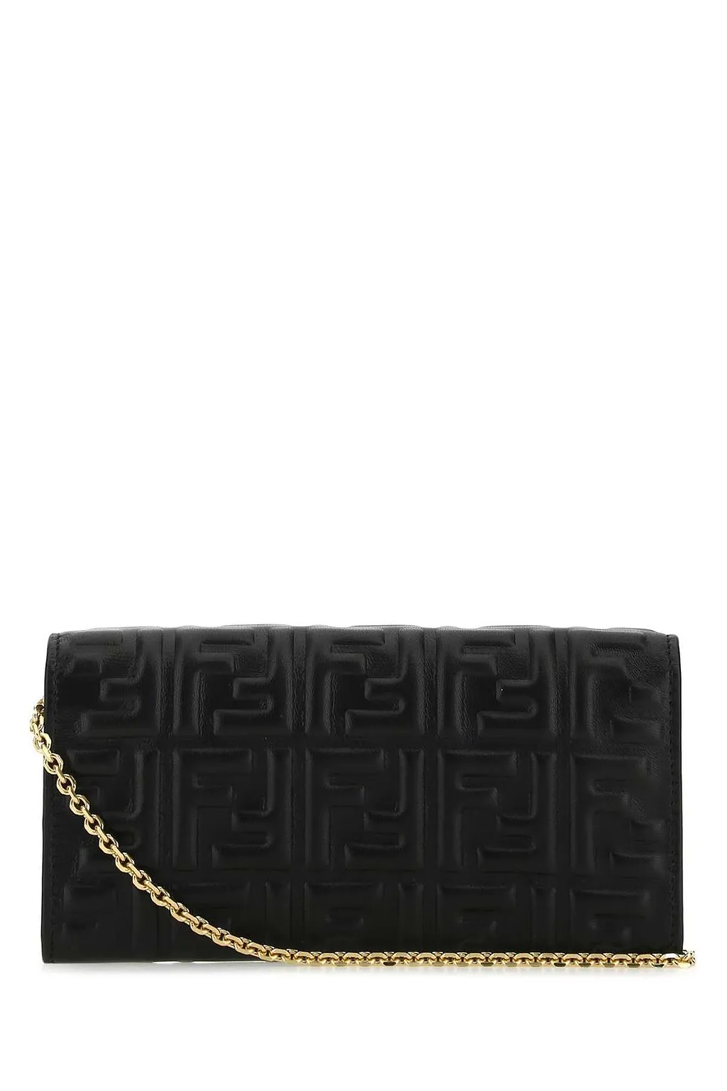 Fendi Ff Motif Baguette Continental Chain-Linked Wallet