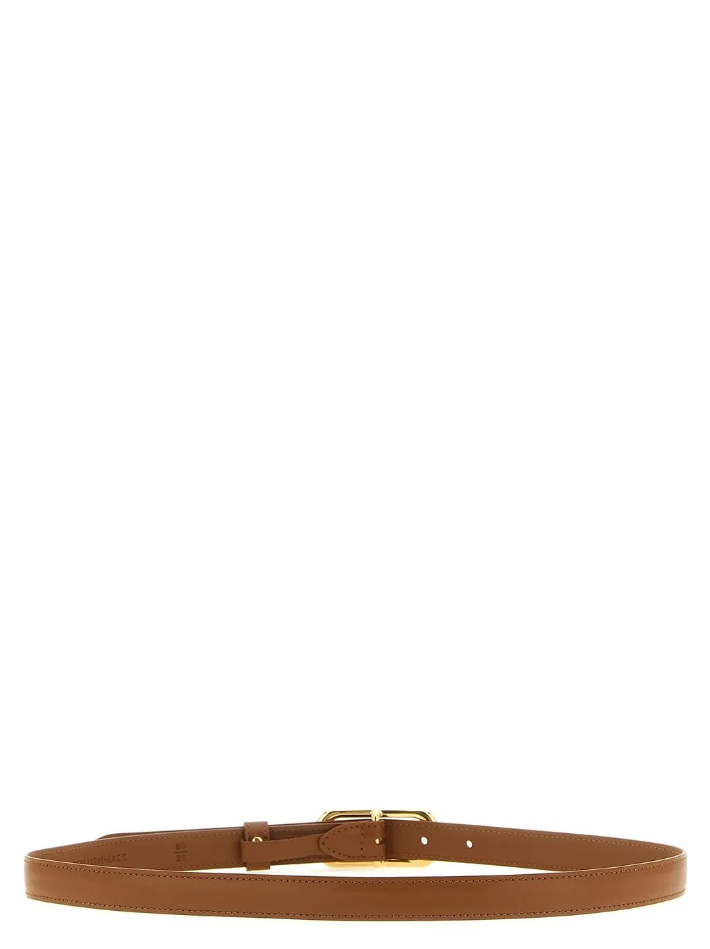 Ff Thin Oval-Buckle Belt