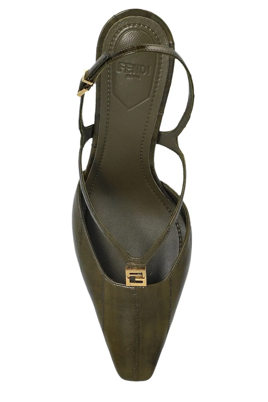 Ffold Slingback Pumps