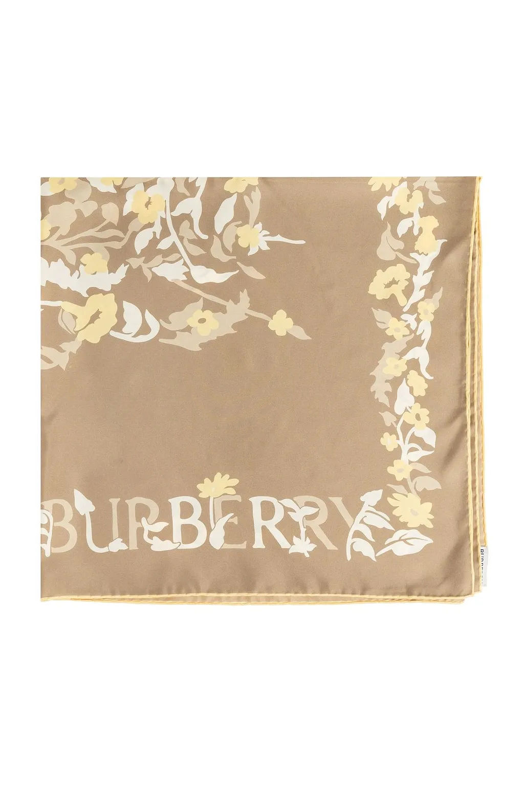 Floral Detailed Squared Scarf