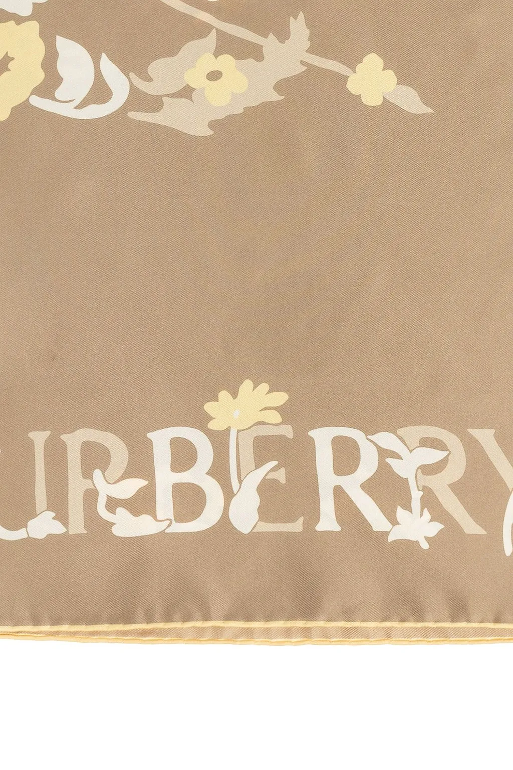 Floral Detailed Squared Scarf