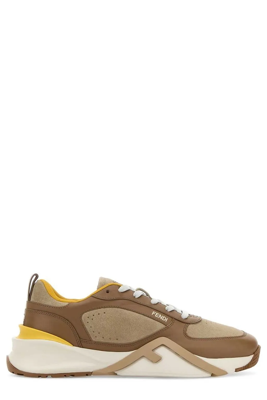 Fendi Flow Lace-Up Sneakers