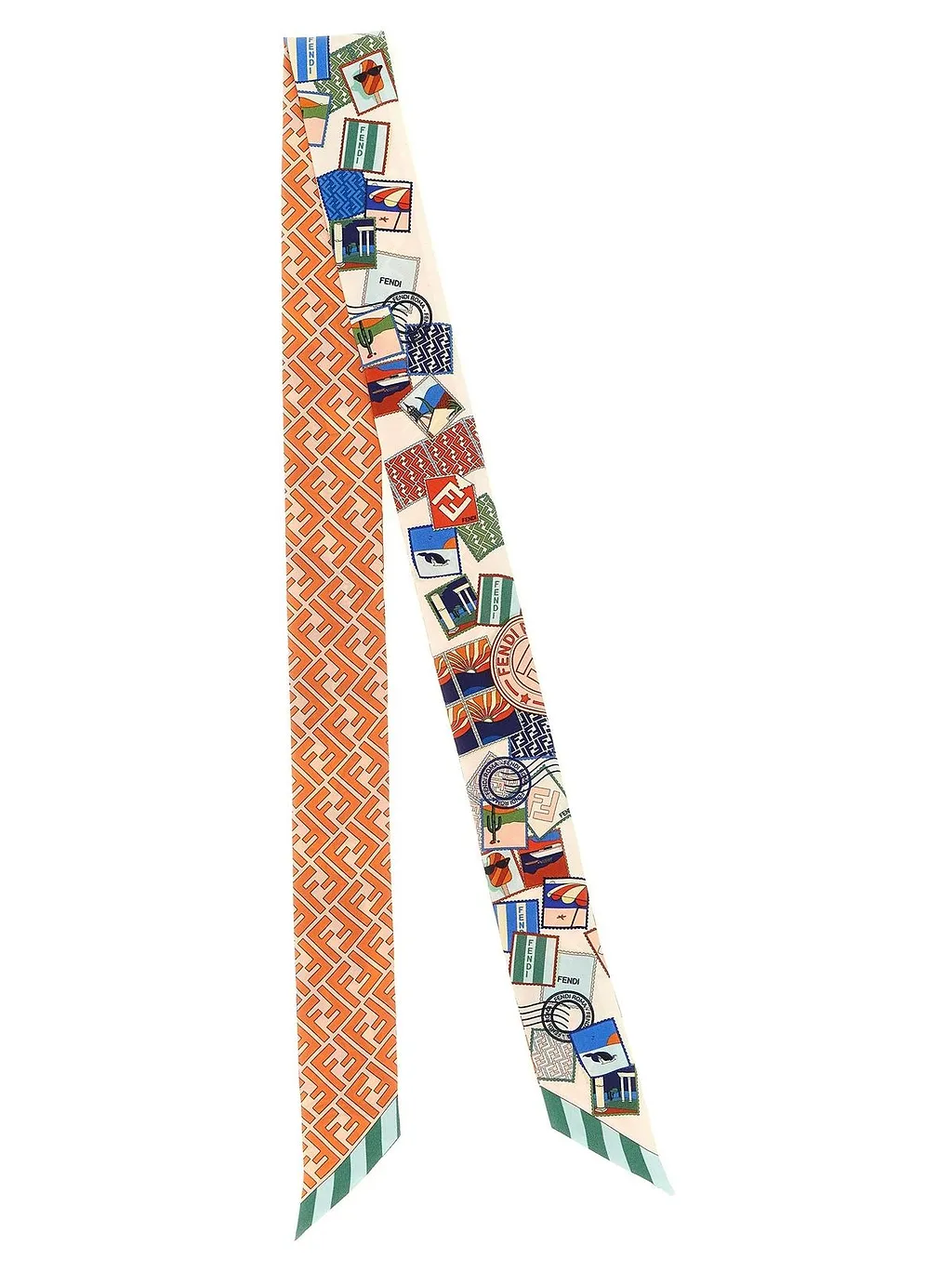 Fendi Graphic Printed Wrappy Scarf