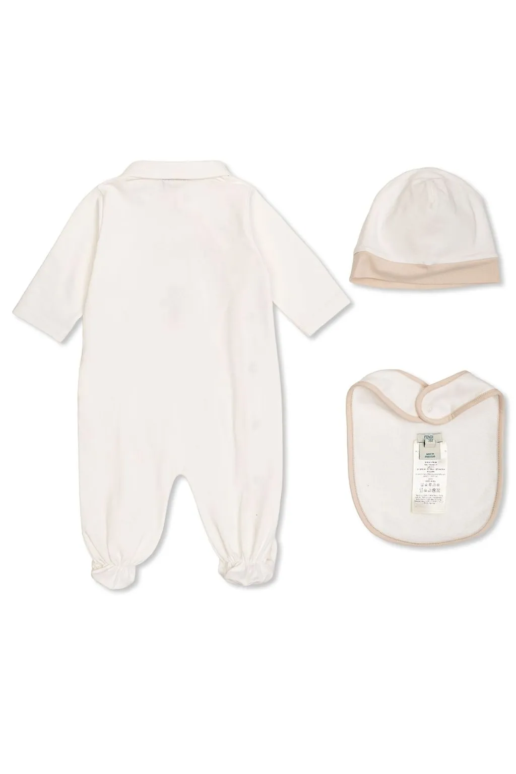 Fendi Kids Bear-Print Set Of Three Babywear