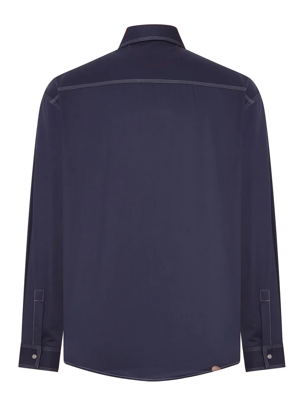 Fendi Logo Embroidered Long-Sleeved Shirt