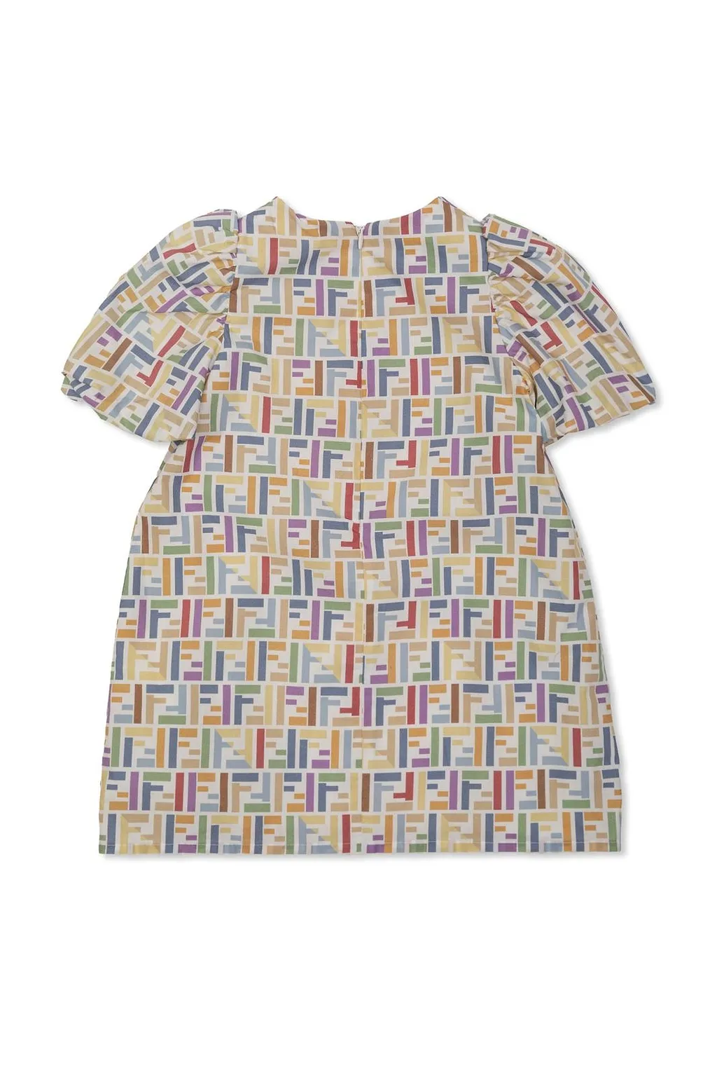 Fendi Kids Ff-Logo Zipped Dress