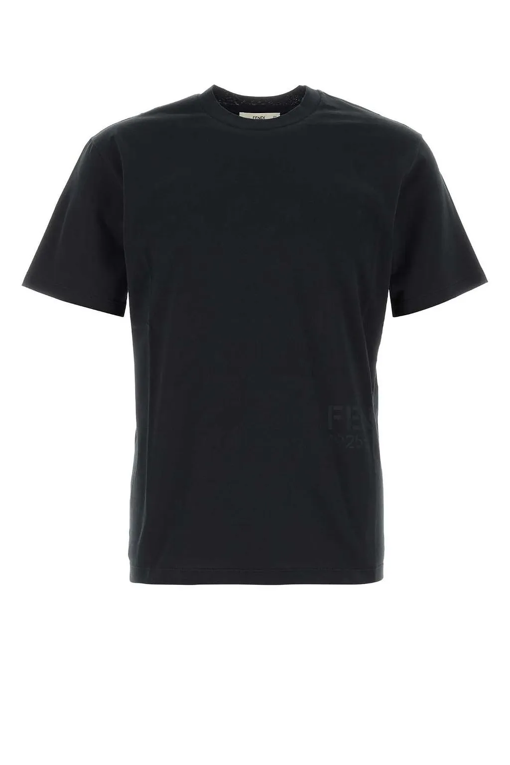 Fendi Logo Printed Crewneck T-Shirt