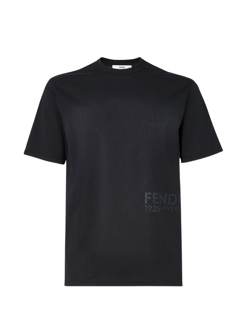 Fendi Logo Printed Crewneck T-Shirt