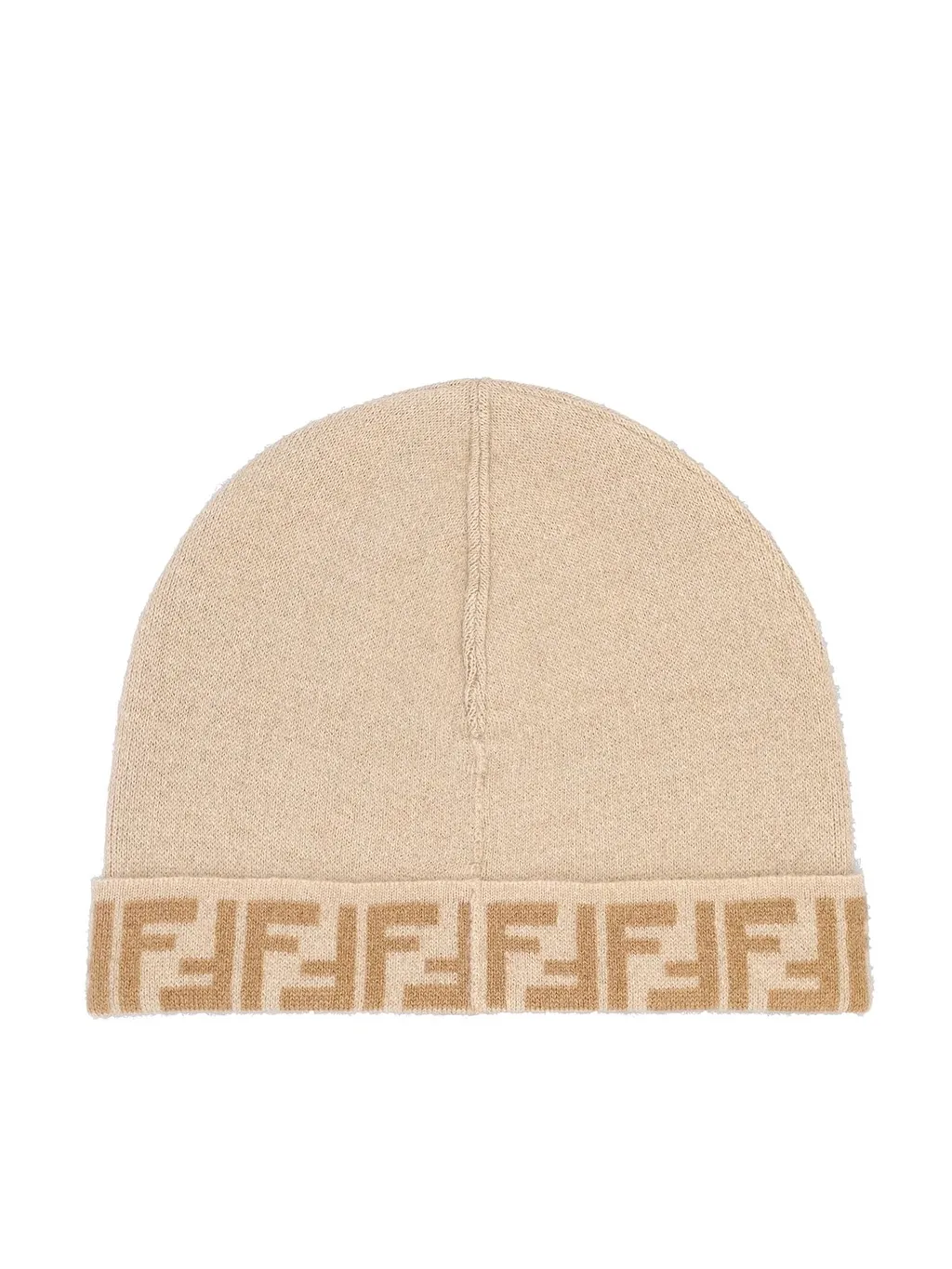 Fendi Kids Ff Motif Reversible Beanie