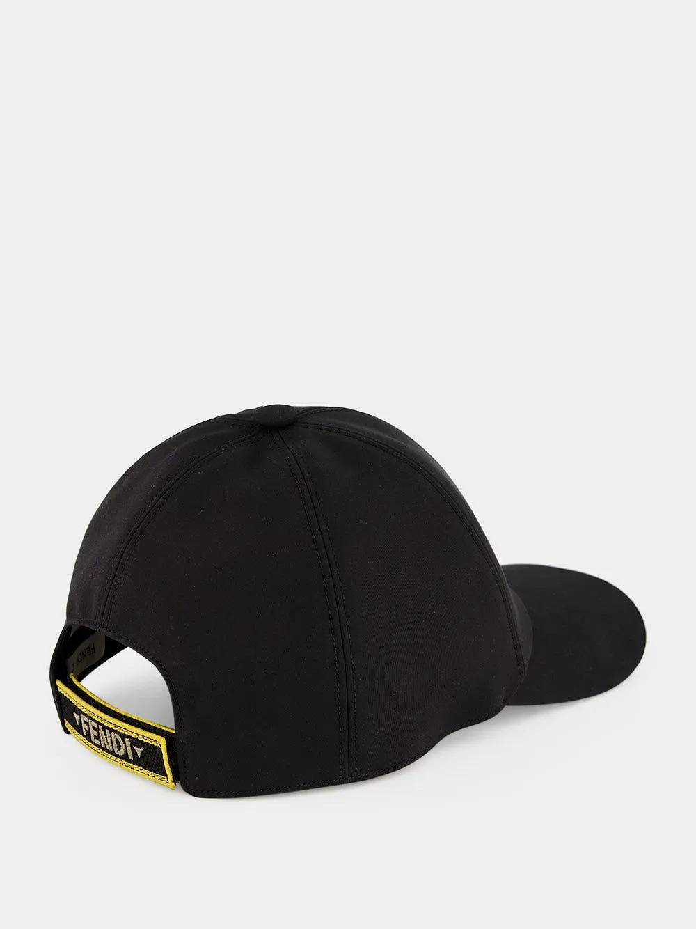 Fendi Logo Tape Jacquard Baseball Cap