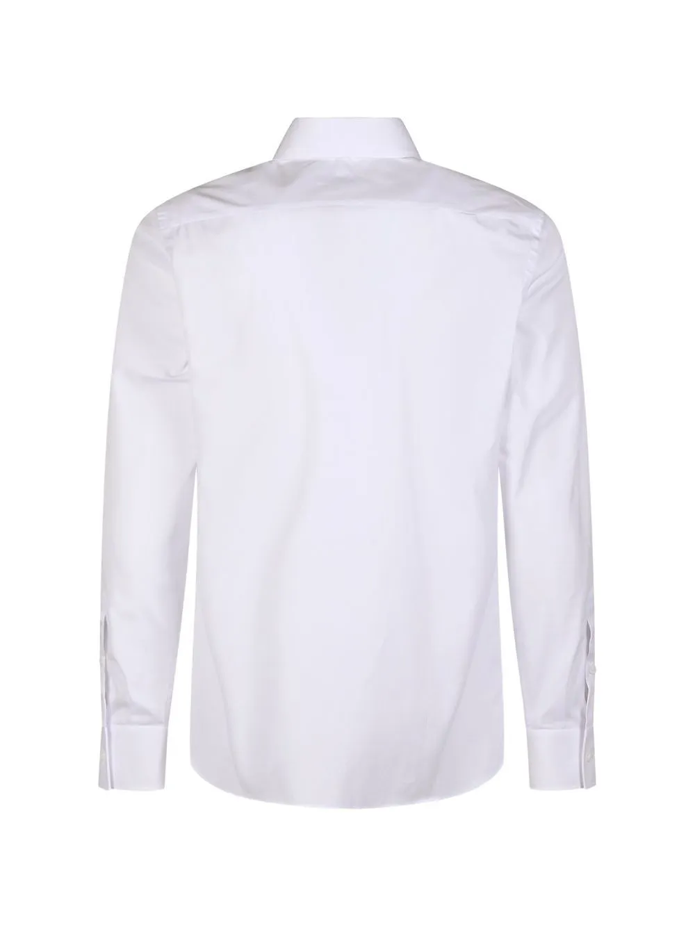 Fendi Collared Long-Sleeved Poplin Shirt