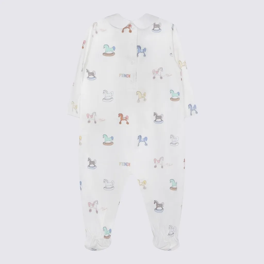 Fendi Kids Jersey Baby Set