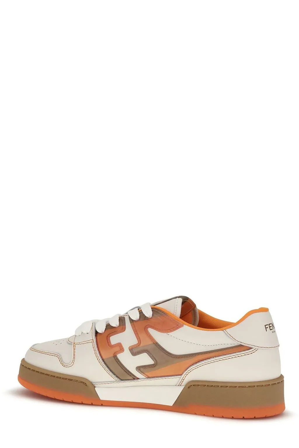 Fendi Match Lace-Up Sneakers