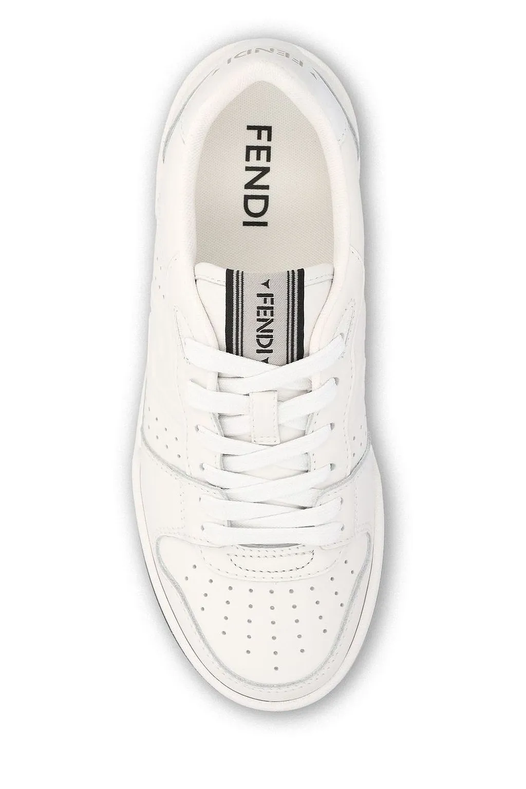 Fendi Match Lace-Up Trainers