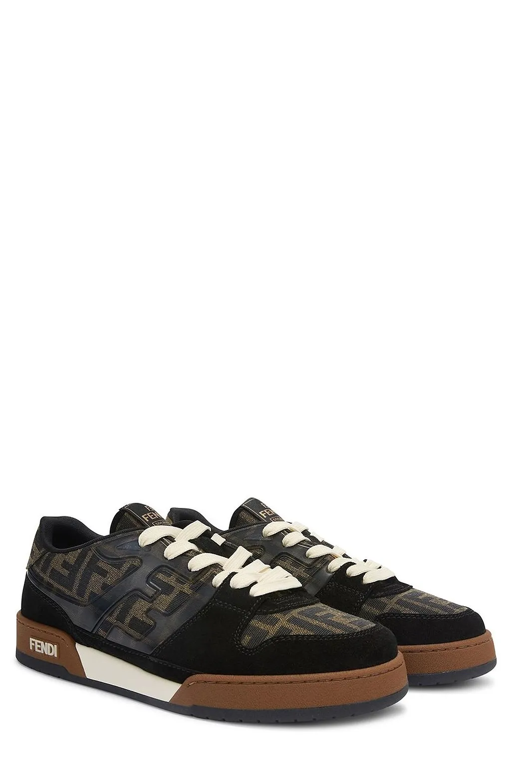 Fendi Match Ff Jacquard Sneakers