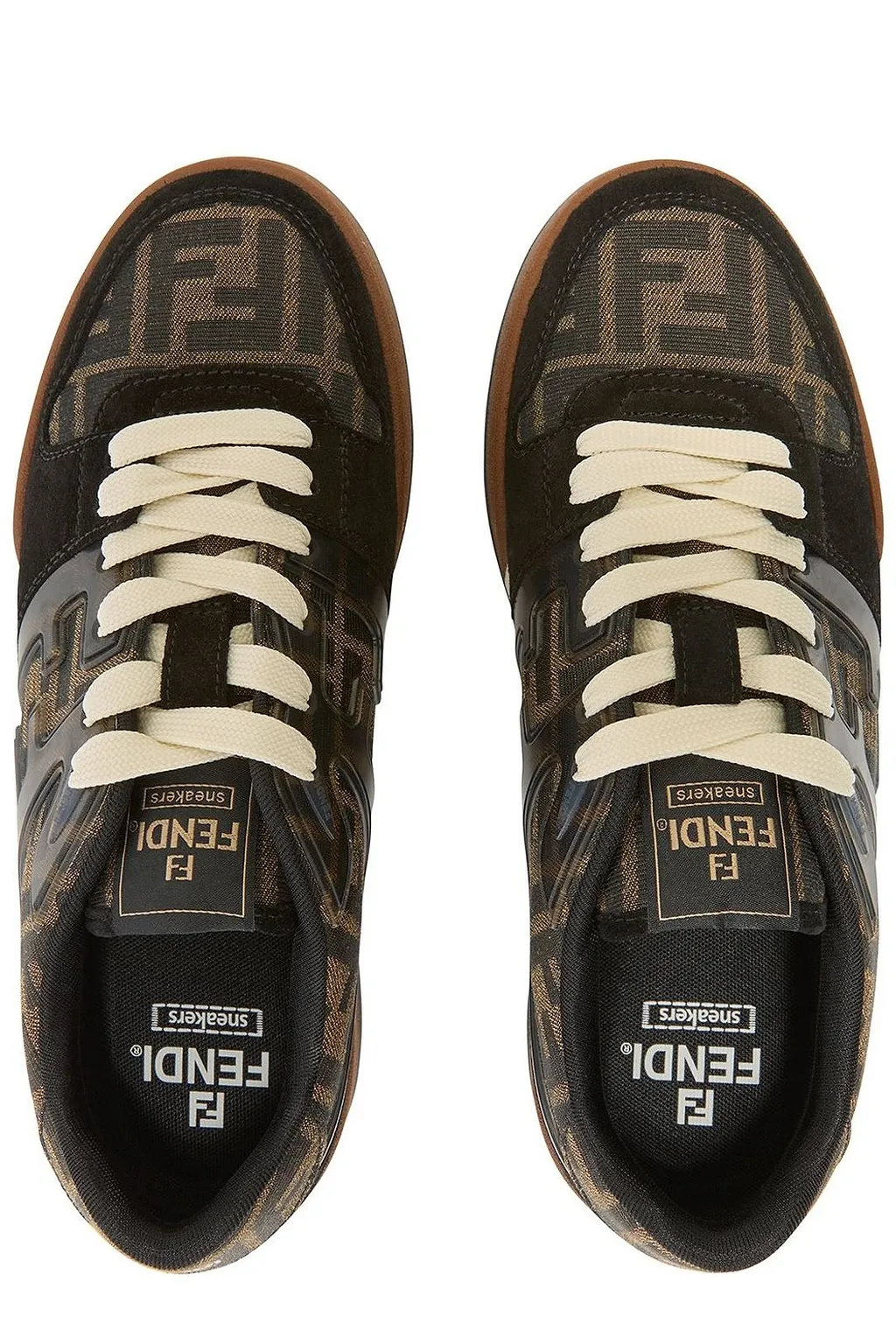 Fendi Match Ff Jacquard Sneakers