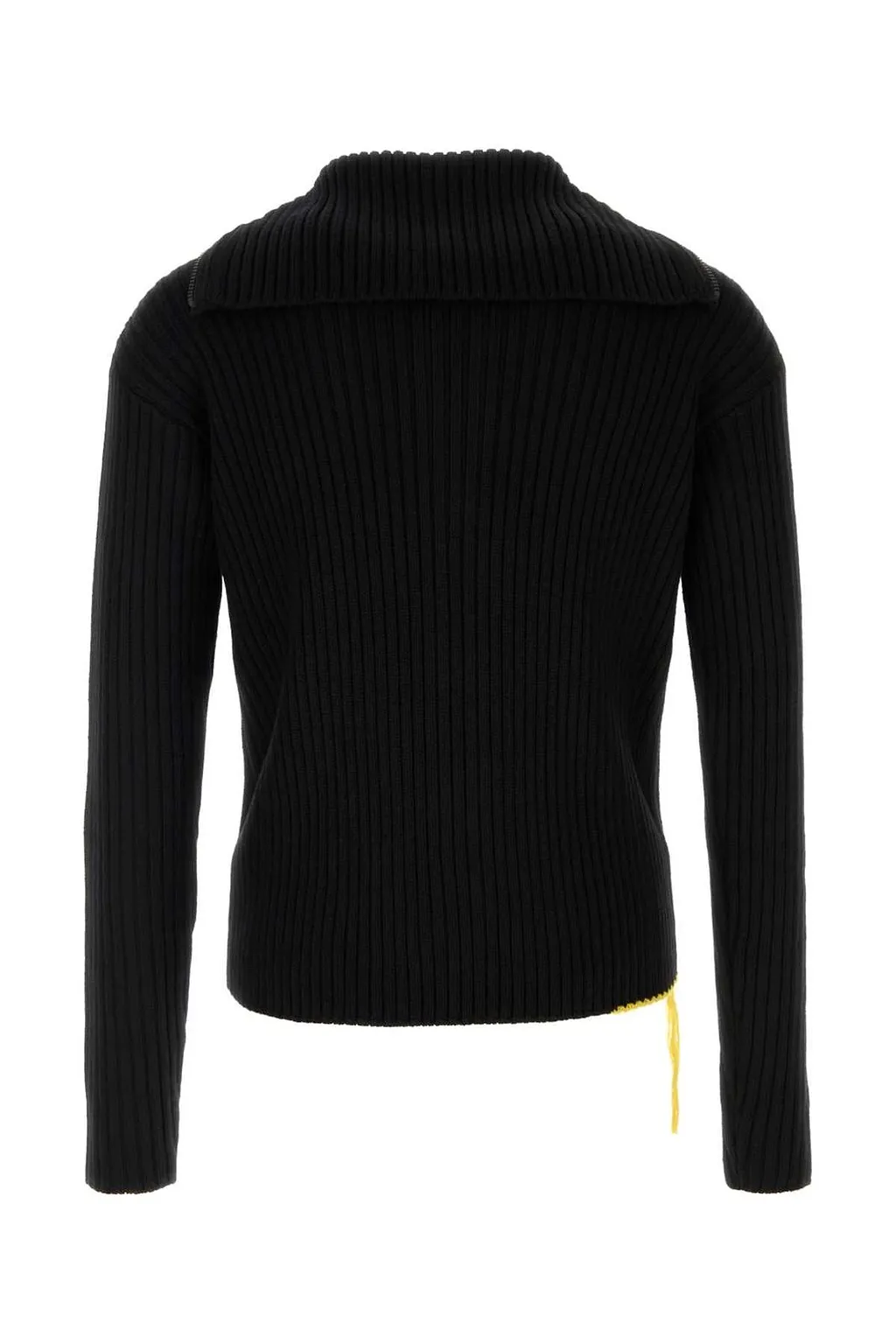 Fendi Maxi Ribbed Zip Cardigan