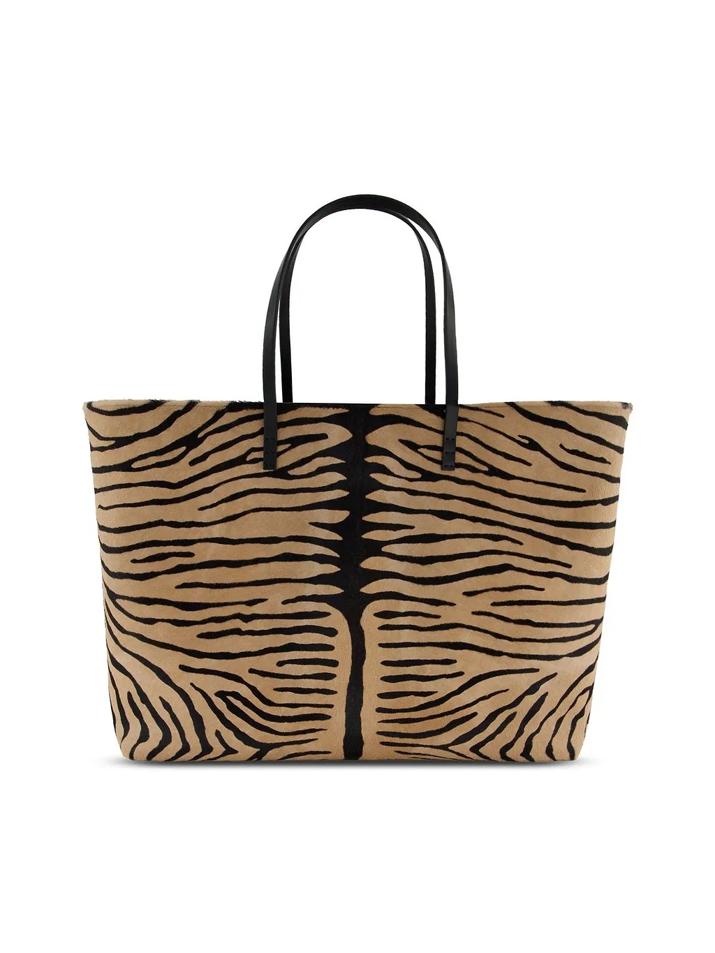 Fendi Medium Roll Tiger Printed Tote Bag