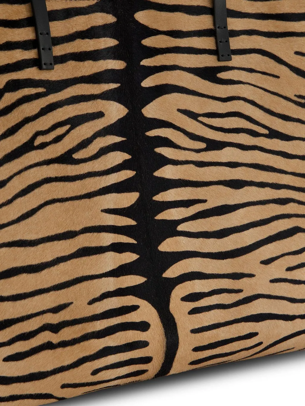 Fendi Medium Roll Tiger Printed Tote Bag