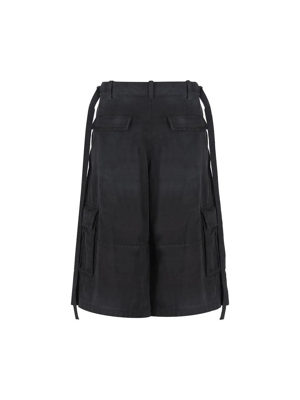 Fendi Mid-Rise Wide Leg Bermuda Shorts