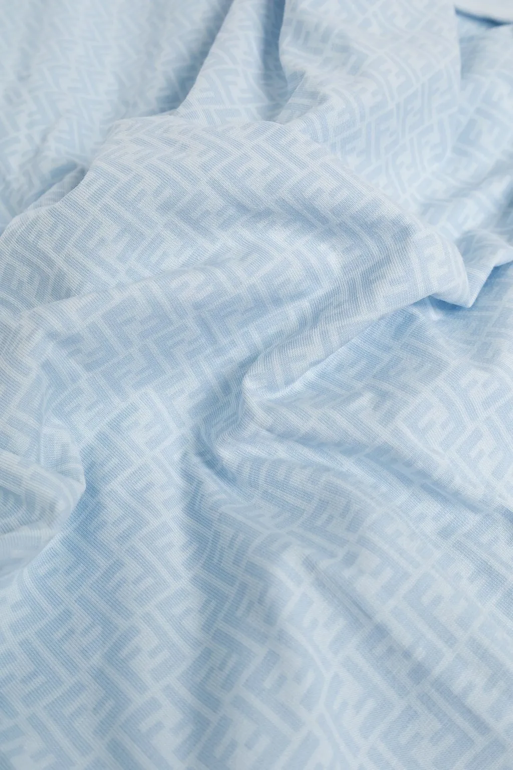 Fendi Kids Logo Detailed Blanket