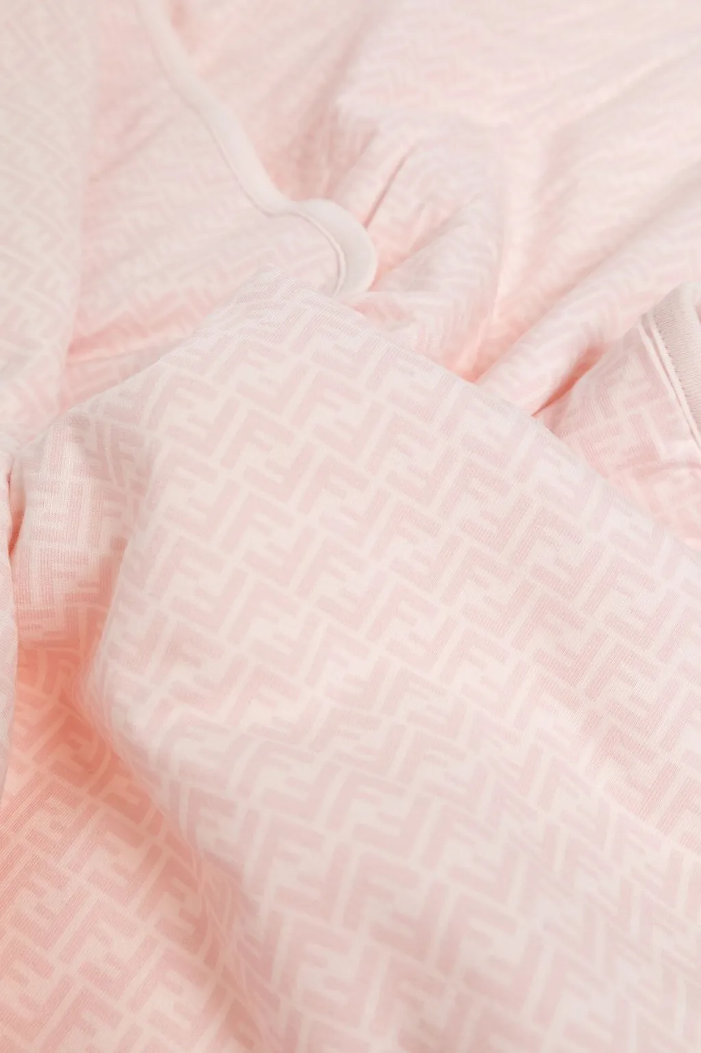 Fendi Kids Logo Detailed Blanket