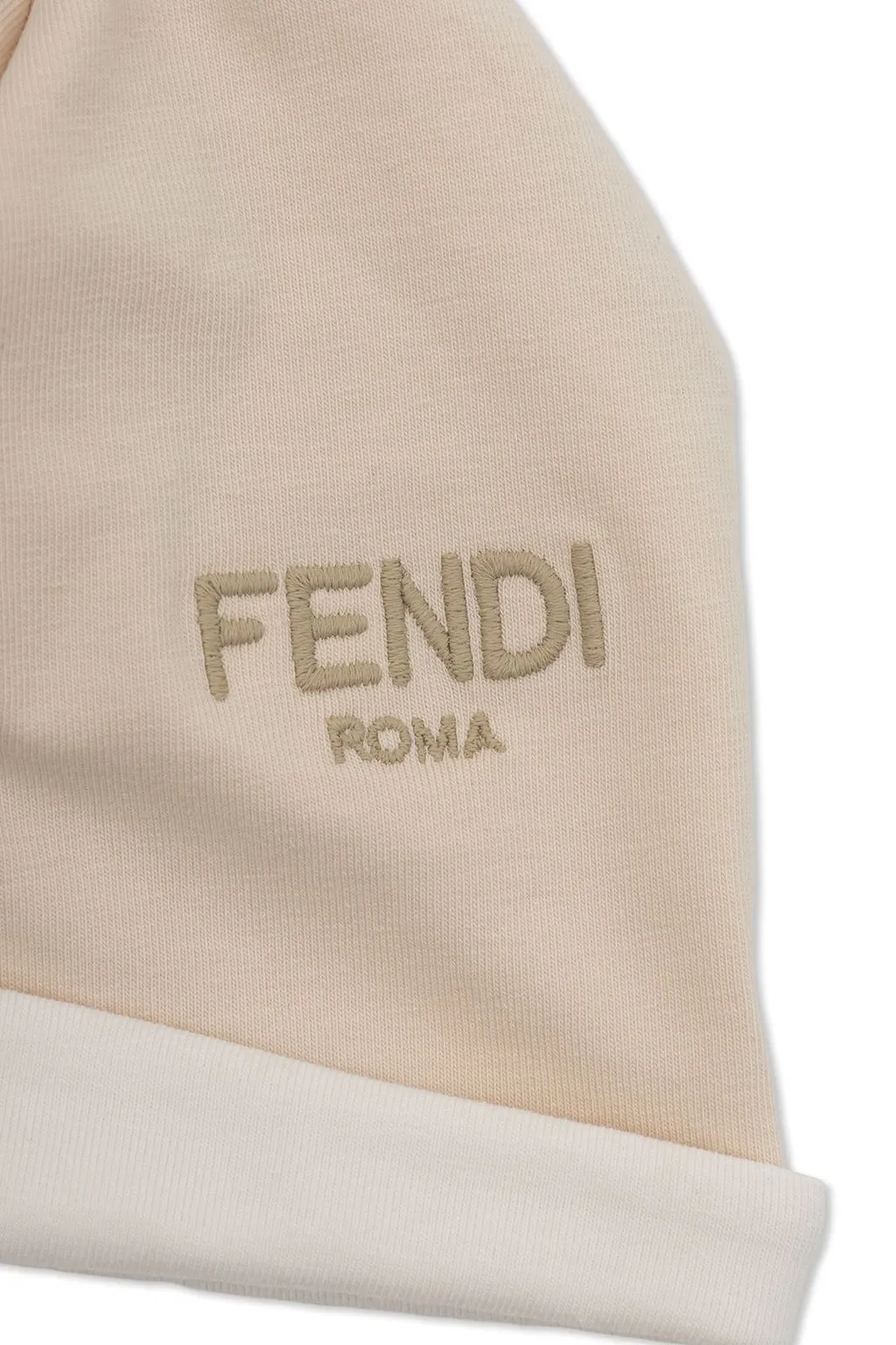 Fendi Kids Logo-Embroidered Babygrow Set