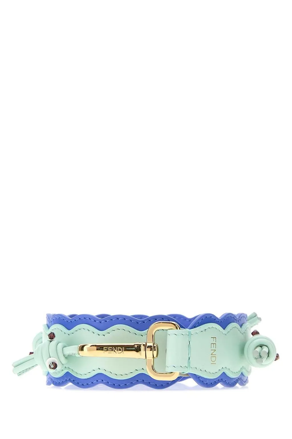 Fendi Onde Mini Two-Tone Bag Strap