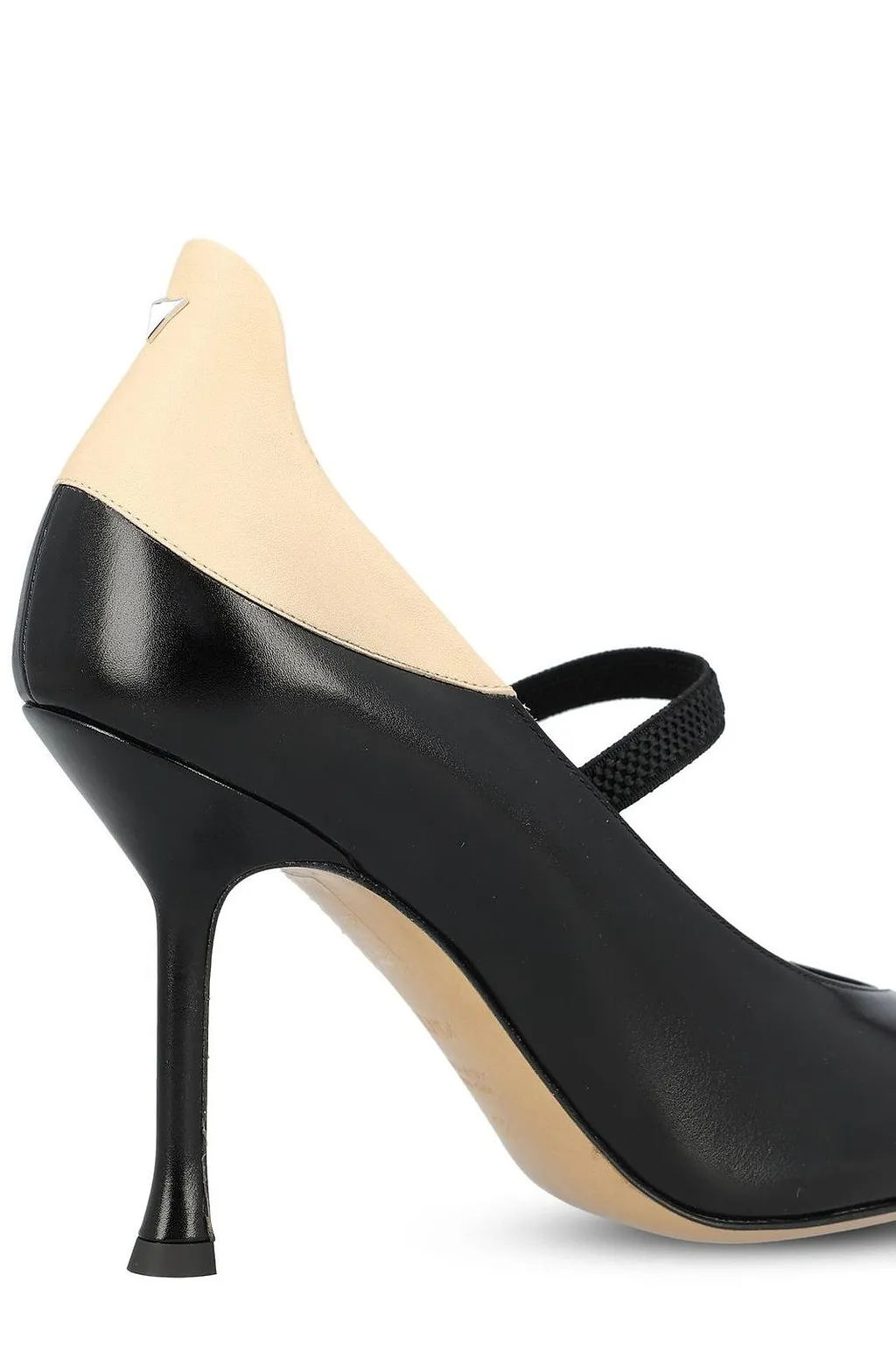 Fendi Nude Pointed-Toe Pumps