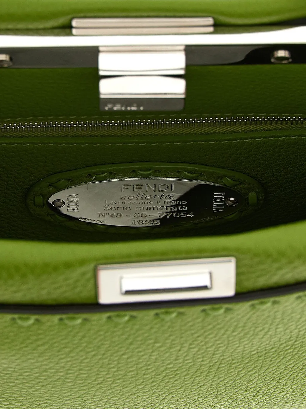 Fendi Peekaboo Mini Top Handle Bag