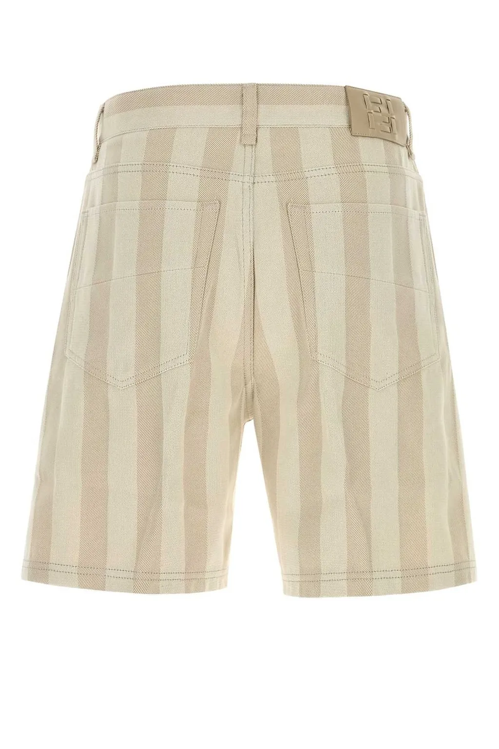 Fendi Pequin Striped Bermuda Shorts