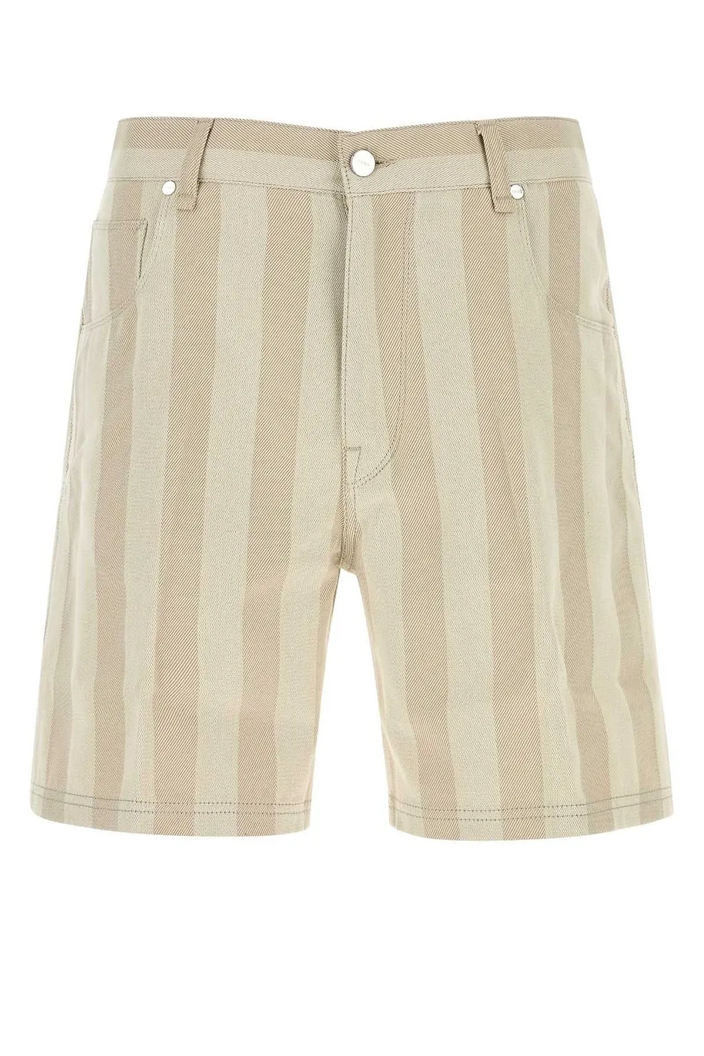 Fendi Pequin Striped Bermuda Shorts