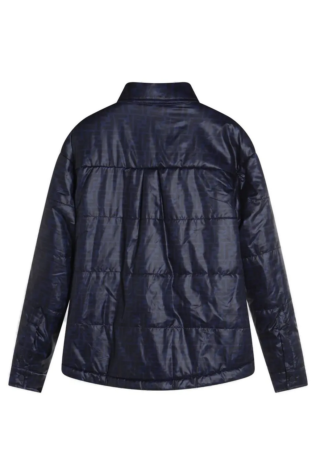 Fendi Kids Logo Embroidered Padded Jacket