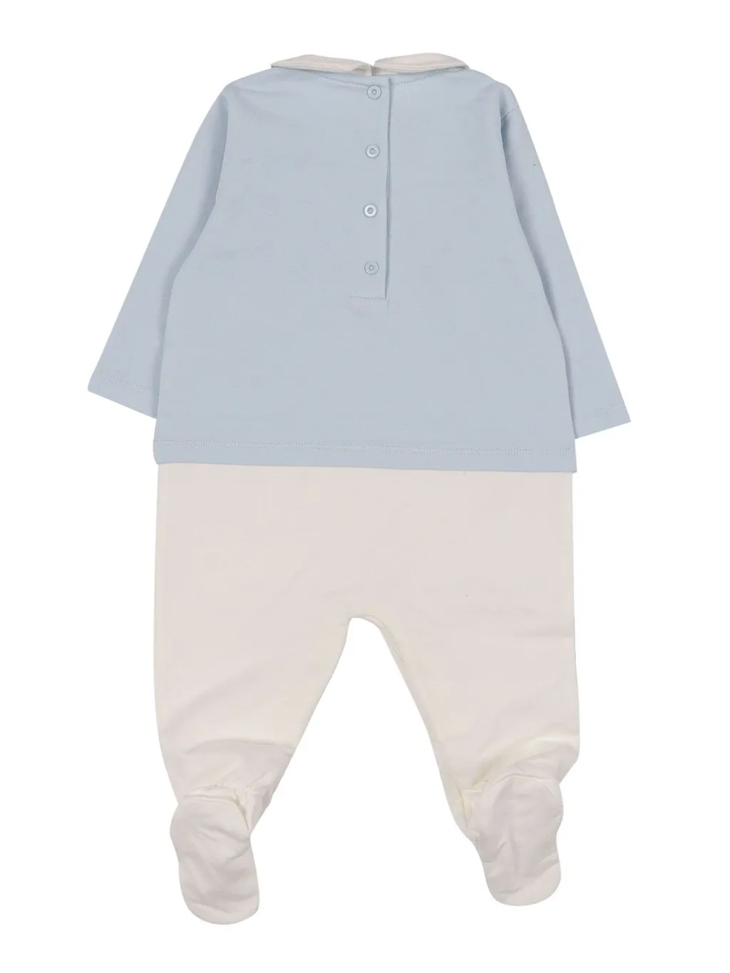 Fendi Kids Logo-Embroidered Snap Button Babygrow Set